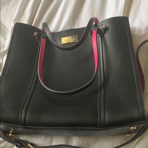 Kate Spade Arbour Hill black and pink purse